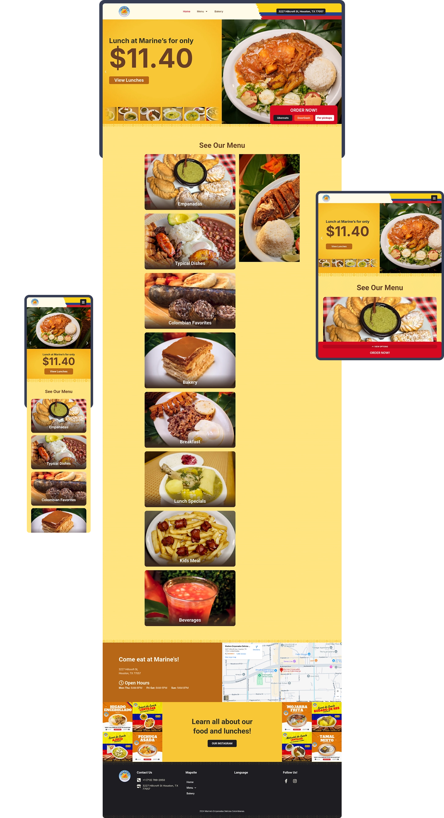 all version of Marine's Empanadas